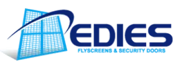 EDIES FLYSCREENS & SECURITY DOORS logo