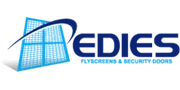 EDIES FLYSCREENS & SECURITY DOORS logo
